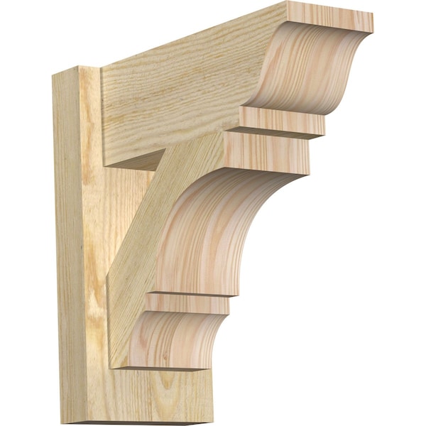 Ekena Millwork Balboa Traditional Rough Sawn Outlooker, Douglas Fir, 6"W x 14"D x 14"H OUT06X14X14BOA01RDF - main